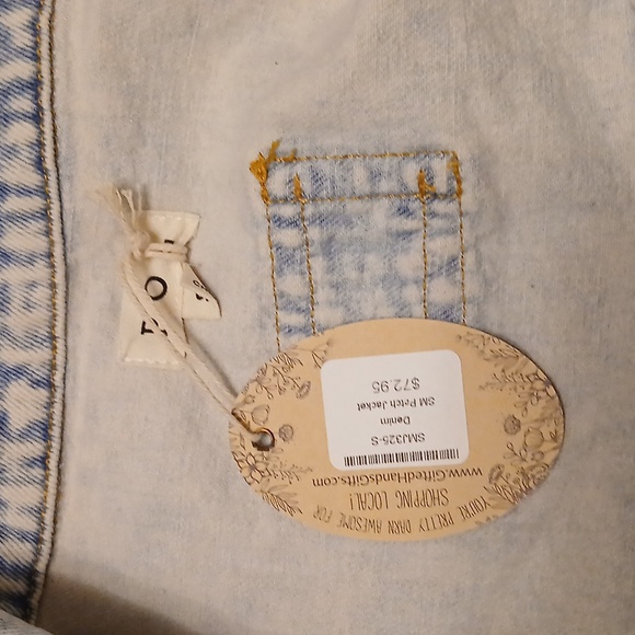 Denim patch Jean jacket - Picture 5 of 7